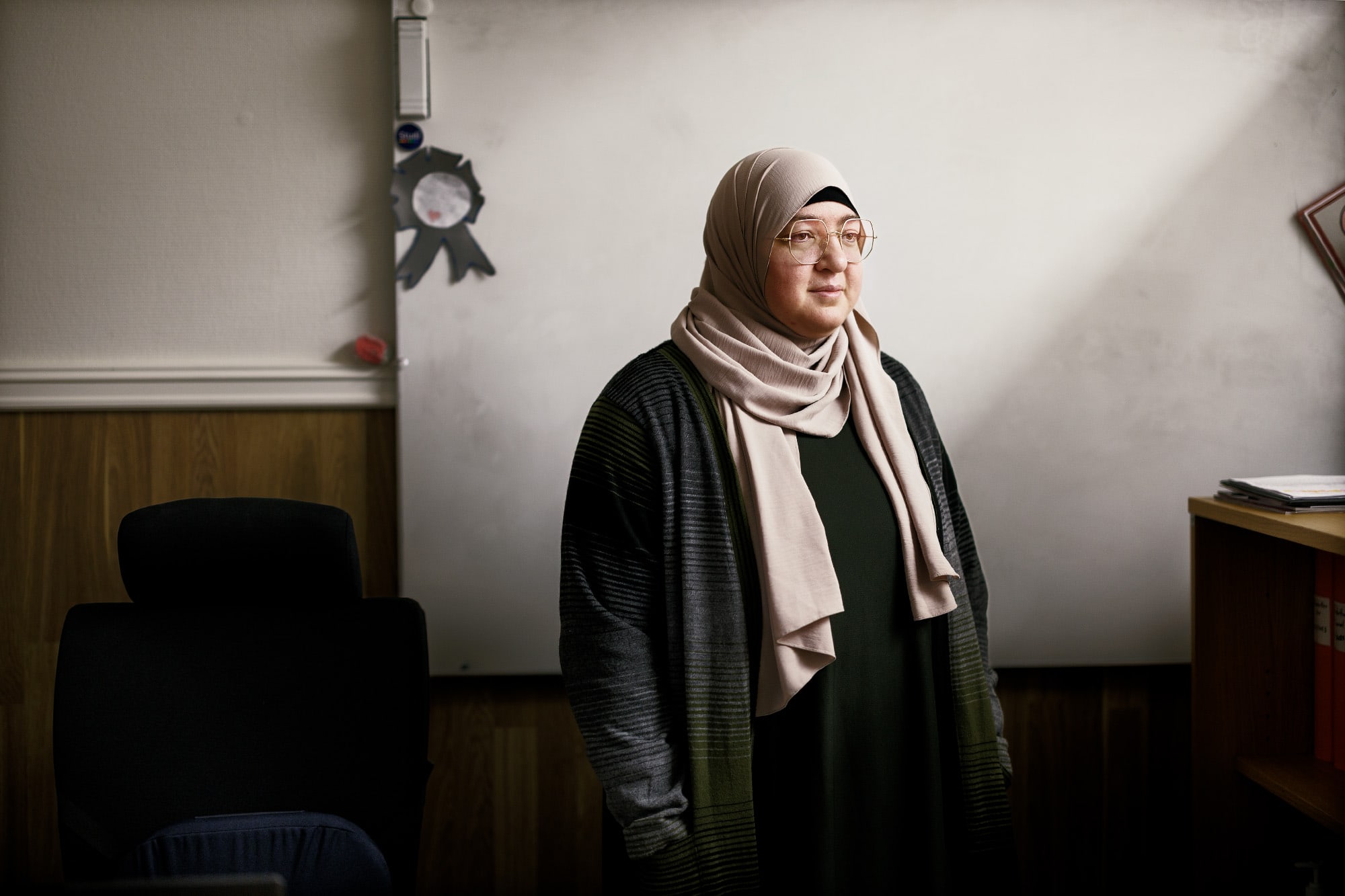 Iman Baroudi, school principal at Algebraskolan, Gothenburg. / GP