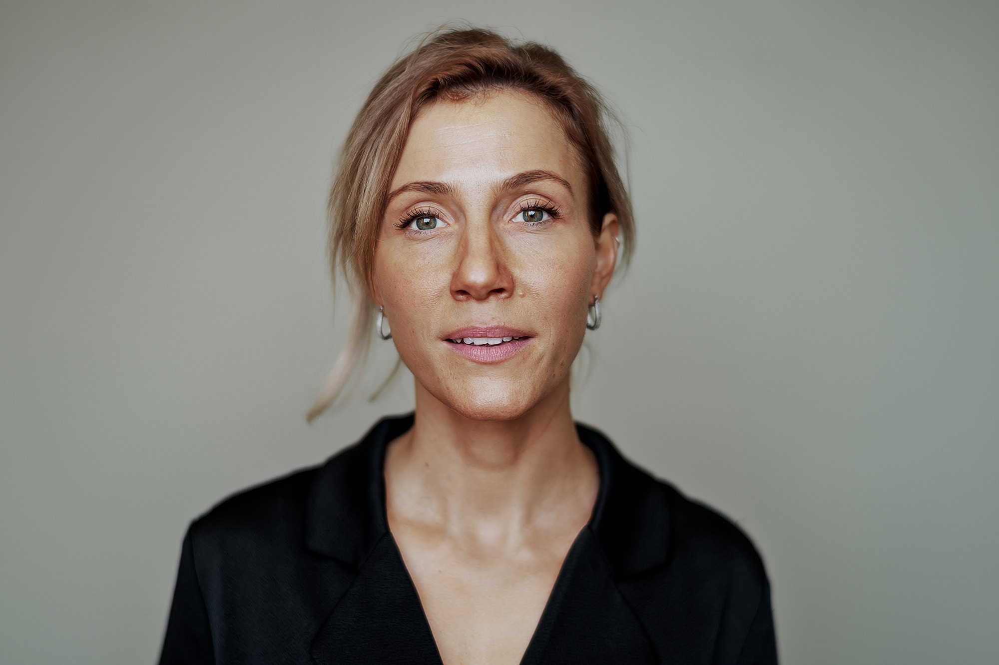 Sandra Redlaff, skådespelare, ”Tystnaden” på Stadsteatern.